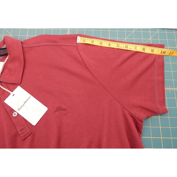 Tommy Bahama Men's Maroon Short Sleeve Button Up Casual Shirt XXL NWT - Picture 12 of 15